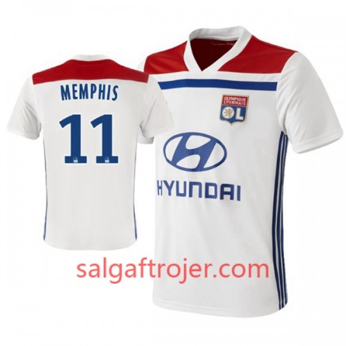 Olympique Lyonnais Fodboldtrøjer Memphis Depay 11 Hjemmebanesæt 2018/19 Kort ærmer Olympique Lyonnais Fodboldtrøjer Memphis Depay 11 Hjemmebanesæt 2018/19 Kort ærmer